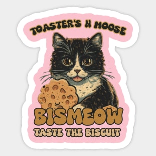 Bismeow - Taste The Biscuit Sticker